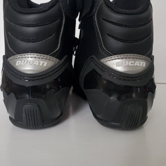 DUCATI ITALIAN Biker Booties Theme C2 Men's Size 11.5 Moto Boots *READ - Picture 14 of 15